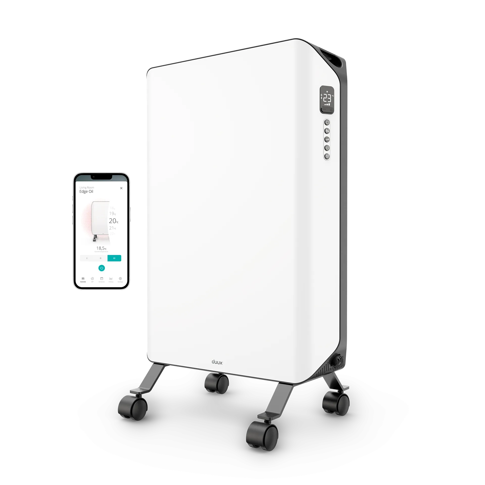 Duux Edge DXOH20 2000 W, 20 m²  - Õliradiaator