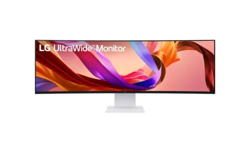 LG 49" UltraWide Dual QHD kumer Nano IPS - Monitor (49U950A-W) - Image 4