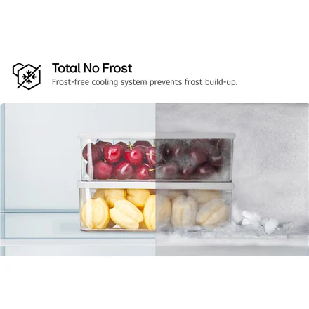 LG GBV21L0ESW.ASWQEUZ NatureFRESH, NoFrost, 344 L, kõrgus 186 cm, valge - Külmik - Image 11
