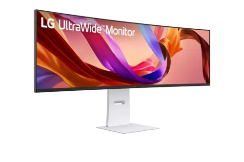 LG 49" UltraWide Dual QHD kumer Nano IPS - Monitor (49U950A-W) - Image 3