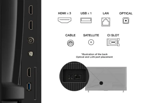 TCL 65" 4K UHD Google TV-65V6C - Image 11