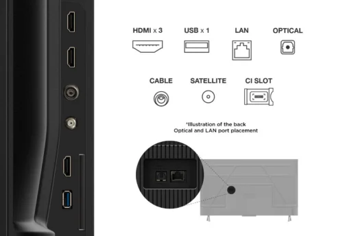 TCL 43" 4K UHD Google TV-43V6C - Image 11