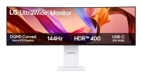 LG 49" UltraWide Dual QHD kumer Nano IPS - Monitor (49U950A-W)