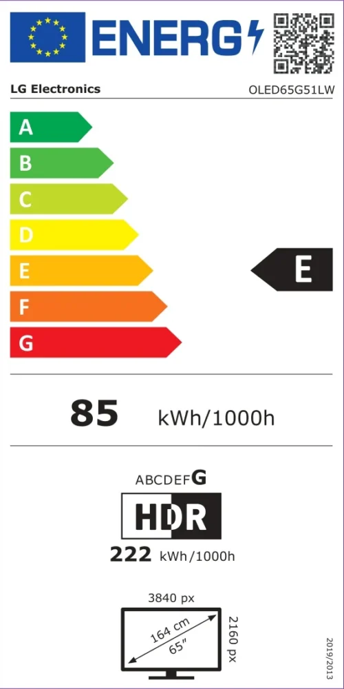 LG 65" 4K OLED evo AI G5 OLED65G51LW.AEU - Image 7