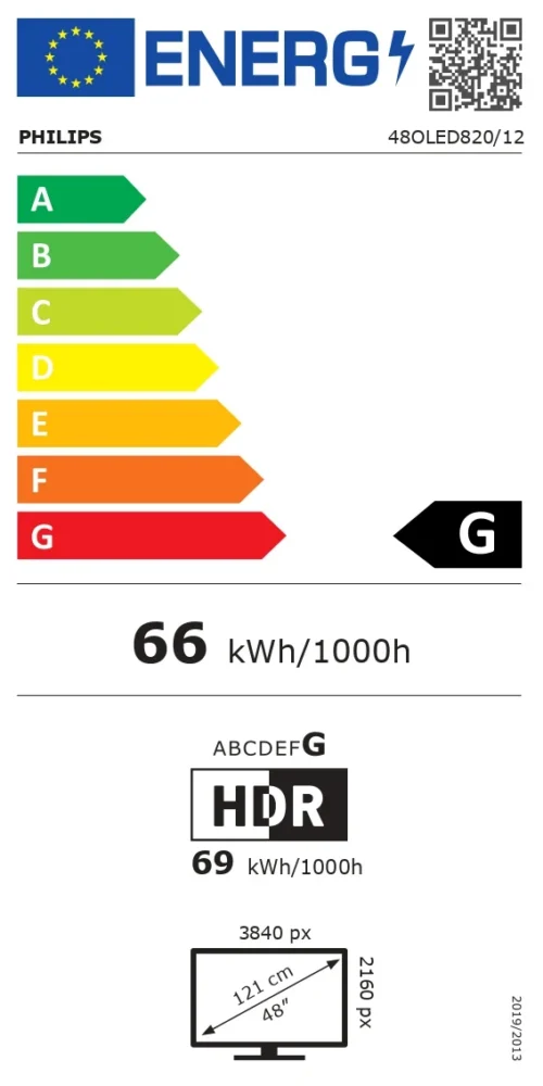 Philips 48" 4K Ultra HD OLED 4K Ambilight Google TV™ 48OLED820/12 - Image 6