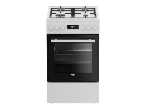 Beko FSM51339DWDS 60L, Laius 60cm - Gaasipliit elektriahjuga - Image 7