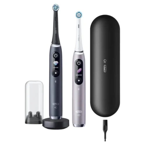 Oral-B iO 9 Series Duo Must Onyx/Roosa - Elektriline hambahari