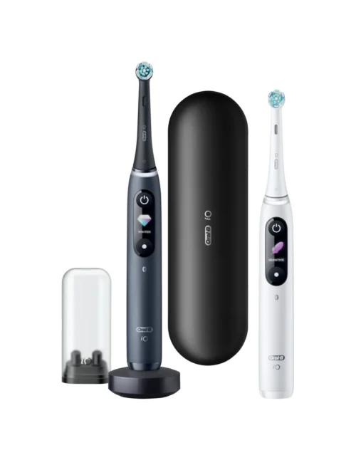 Oral-B iO8 Series Duo Must Onyx/valge - Elektriline hambahari