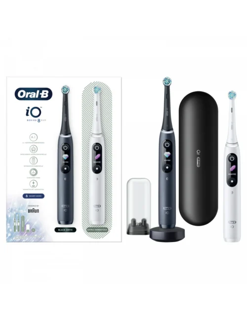 Oral-B iO8 Series Duo Must Onyx/valge - Elektriline hambahari - Image 3