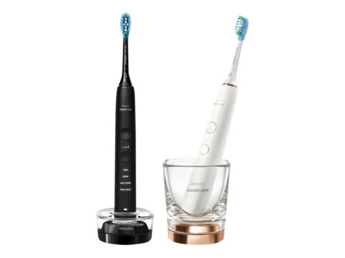 Philips Sonicare DiamondClean 9000, 2 tk, must/valge - Elektriline hambahari HX9914/57