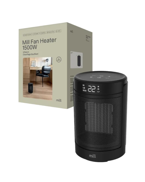 Mill FH1500BLACK 1500W 22 m² - Keraamiline soojapuhur FH1500BLACK