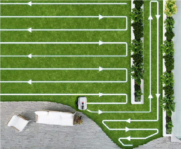 Ecovacs GOAT A3000 LiDAR PRO - Piirdekaablivaba robotmuruniiduk 3000 m² (Integreeritud trimmer) - Image 22