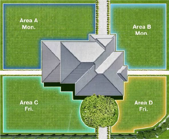 Ecovacs GOAT A3000 LiDAR PRO - Piirdekaablivaba robotmuruniiduk 3000 m² (Integreeritud trimmer) - Image 21