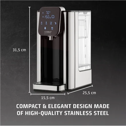 Caso Design HW 666 Inox - Kuuma vee automaat - Image 2