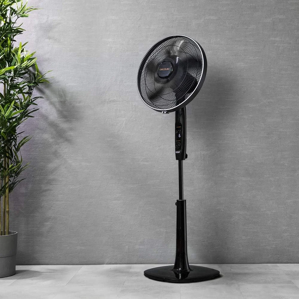 Cecotec EnergySilence 1020 ExtremeConnected põrandaventilaator 60 W läbimõõt 40 cm kiiruste arv 6 õõtsumine taimer kaugjuhtimispult must - Image 2