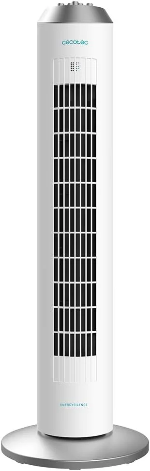 Cecotec EnergySilence 8090 Skyline tornventilaator põrandaventilaator 60 W läbimõõt 29 cm kiiruste arv 3 pöörlemine valge