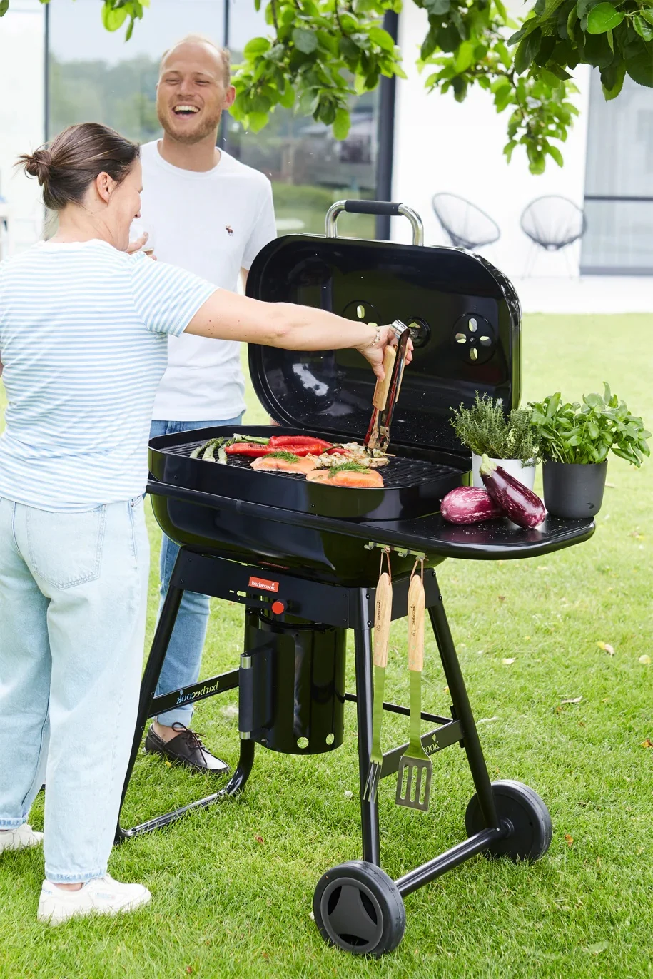 Barbecooki süttel töötav grill Magnus Comfort, 85 x 64 x 110 cm BC-CHA-1068 Must - Image 5