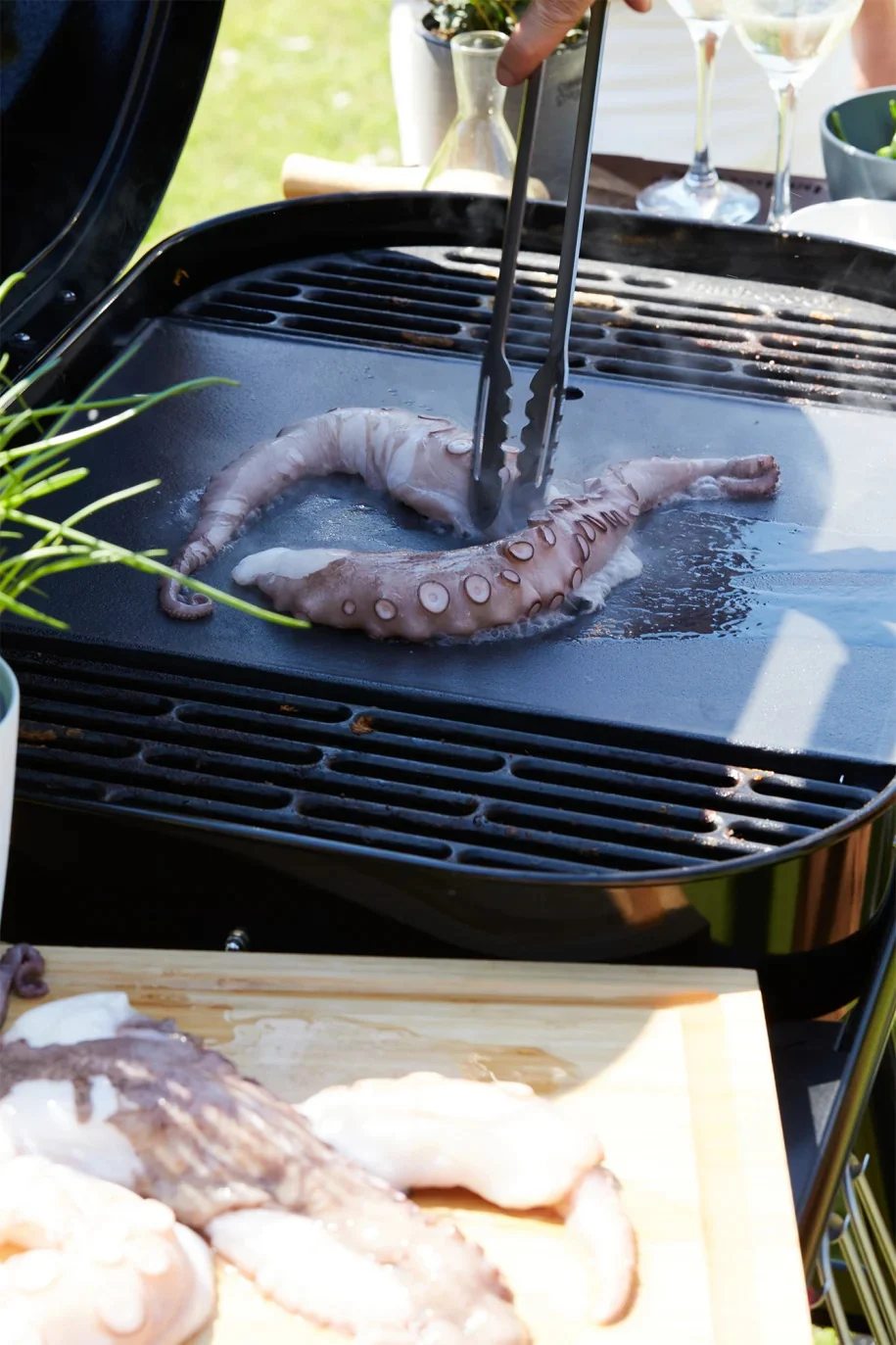 Barbecooki süttel töötav grill Magnus Premium, 85 x 64 x 110 cm BC-CHA-1069 Must - Image 3