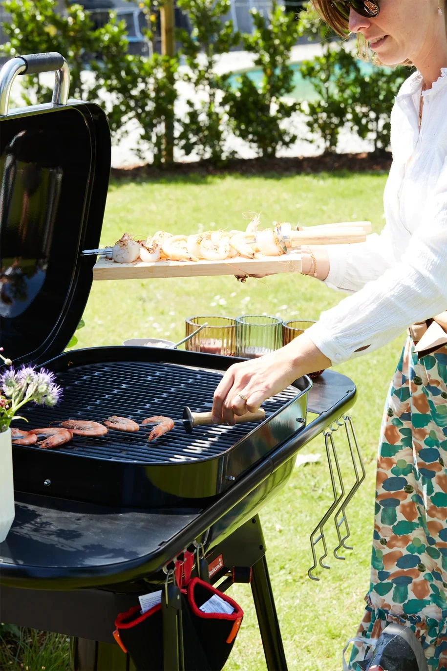Barbecooki süttel töötav grill Magnus Premium, 85 x 64 x 110 cm BC-CHA-1069 Must - Image 5