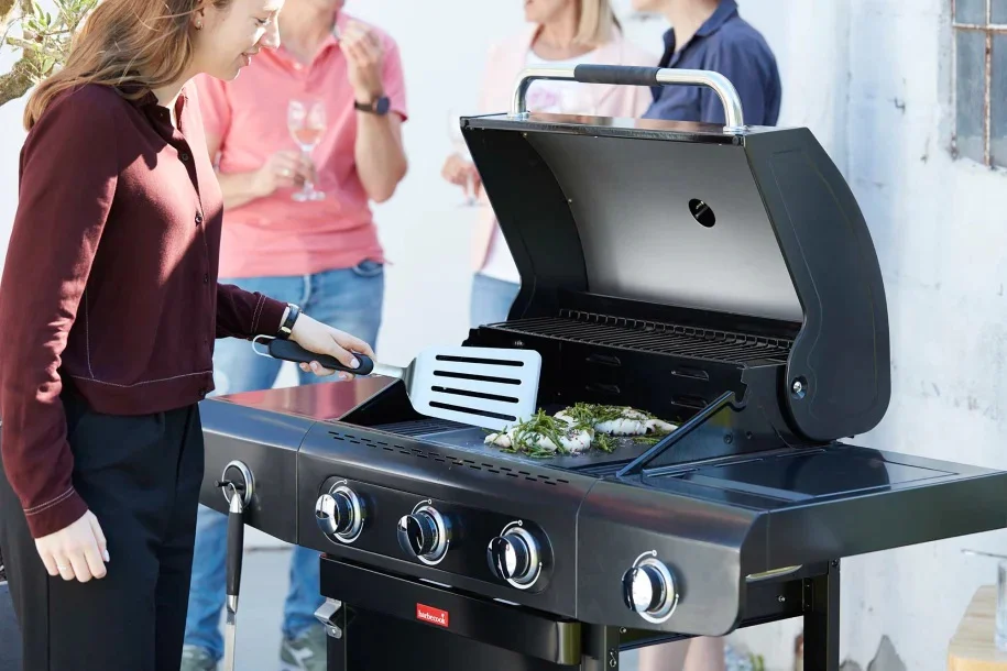 Barbecook gaasigrill Siesta 310, grafiit, 124 x 56 x 118 cm BC-GAS-2072 - Image 2