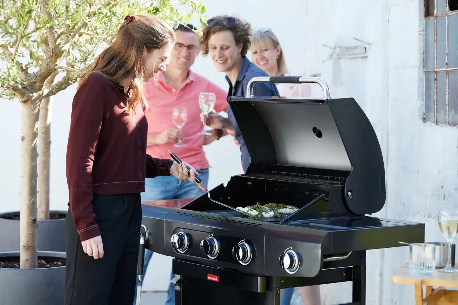 Barbecook gaasigrill Siesta 310, grafiit, 124 x 56 x 118 cm BC-GAS-2072 - Image 3