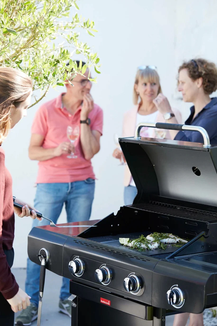 Barbecook gaasigrill Siesta 310, grafiit, 124 x 56 x 118 cm BC-GAS-2072 - Image 5
