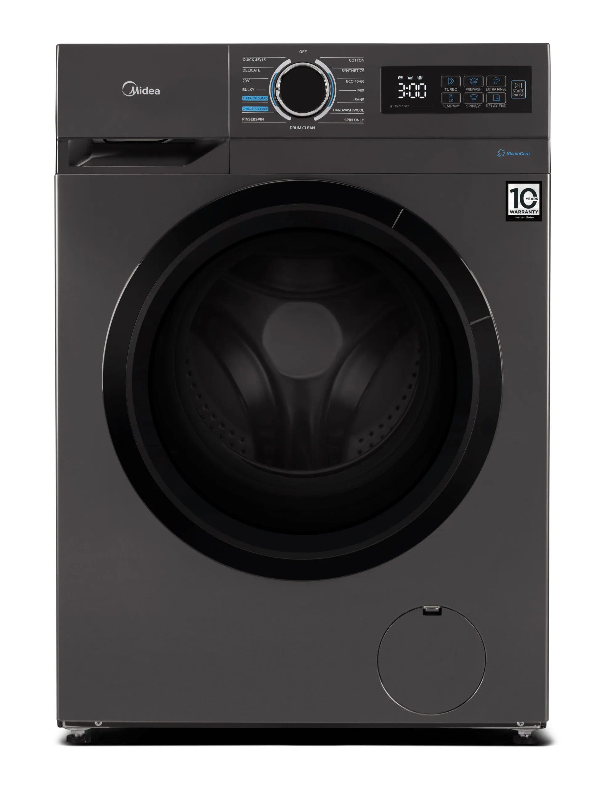 Midea MF110W60/T-HR pesumasin, 6 kg, 1000 p/min