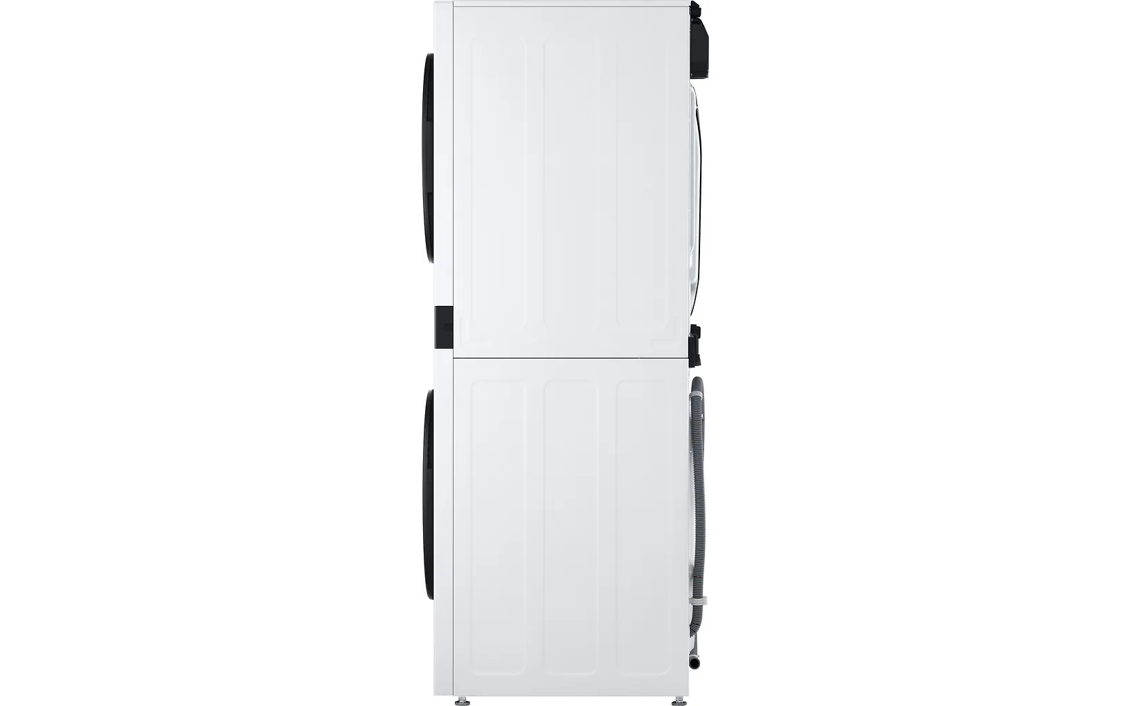 LG WashTower, 12 kg + 10 kg, sügavus 66 cm, 1400 p/min - Pesumasin + Pesukuivati WT1210WWF - Image 8