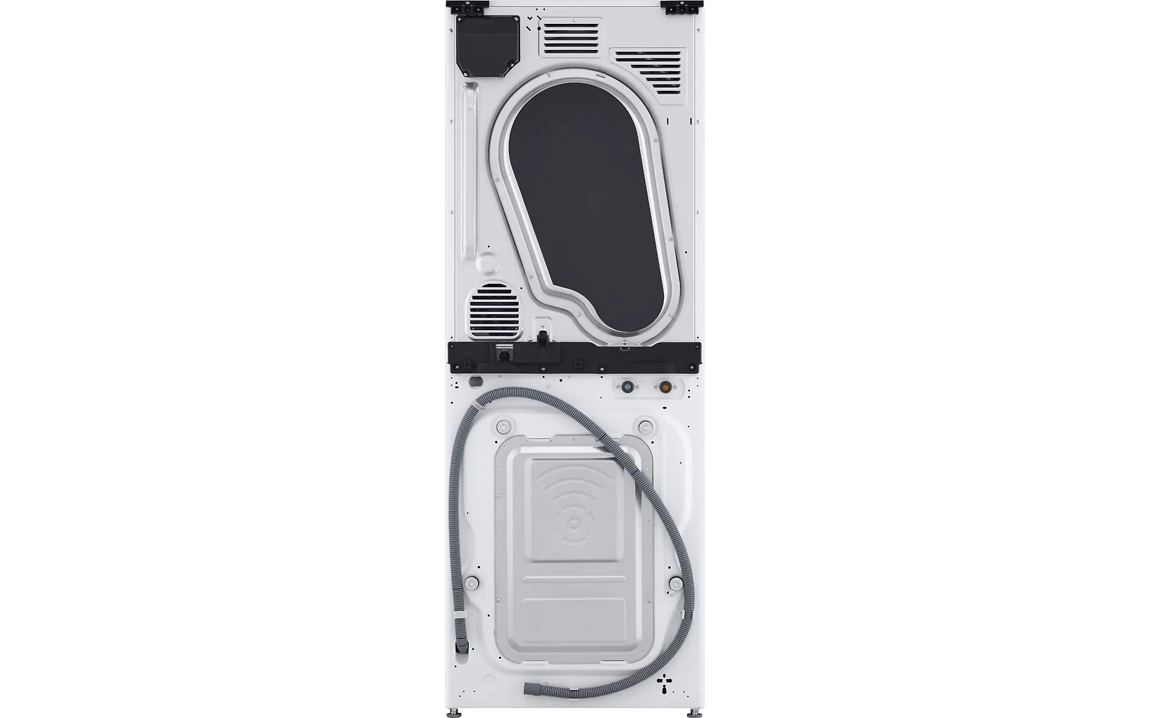 LG WashTower, 12 kg + 10 kg, sügavus 66 cm, 1400 p/min - Pesumasin + Pesukuivati WT1210WWF - Image 9