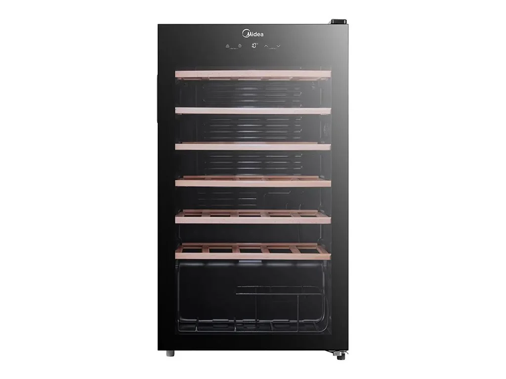 Midea MDRW150FGG22W, 34 pudelit, kõrgus 65cm - Veinikülmik