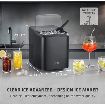 Caso Design Clear Ice Advanced 130 W, 1,5L - Jääkuubikumasin - Pilt 4