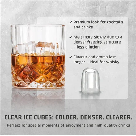 Caso Design Clear Ice Advanced 130 W, 1,5L - Jääkuubikumasin - Pilt 6