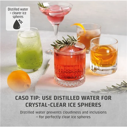Caso Design Clear Ice Advanced 130 W, 1,5L - Jääkuubikumasin - Pilt 13