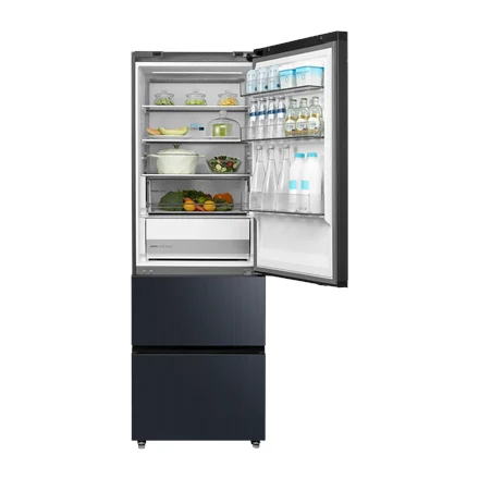 Midea külmik MDRB542BIE70 Energiatõhususklass E Eraldi seisva tüüpi Kõrgus 191 cm Kombikülmik No Frost süsteem Külmiku netomahutavus 257 l Külmiku netomahutavus 135 l Ekraan 38 dB Hall - Pilt 5