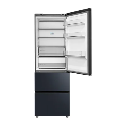 Midea külmik MDRB542BIE70 Energiatõhususklass E Eraldi seisva tüüpi Kõrgus 191 cm Kombikülmik No Frost süsteem Külmiku netomahutavus 257 l Külmiku netomahutavus 135 l Ekraan 38 dB Hall - Pilt 4