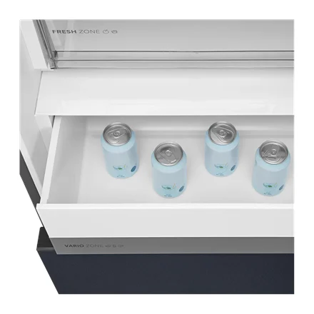 Midea külmik MDRB542BIE70 Energiatõhususklass E Eraldi seisva tüüpi Kõrgus 191 cm Kombikülmik No Frost süsteem Külmiku netomahutavus 257 l Külmiku netomahutavus 135 l Ekraan 38 dB Hall - Pilt 11