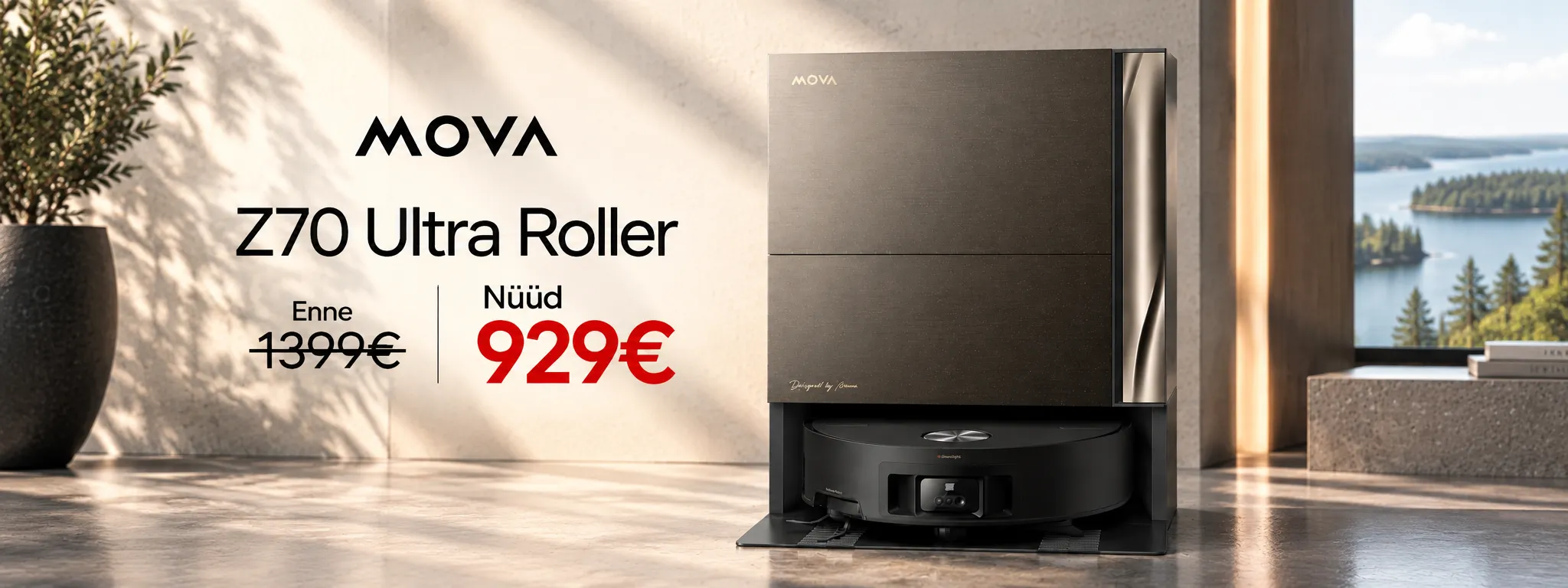 MOVA Z70 Ultra Roller Complete,